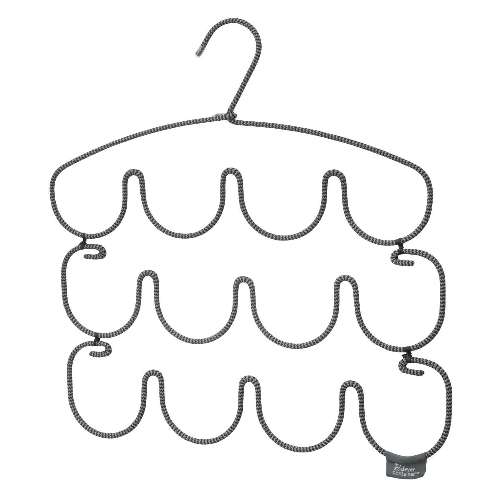 3-Tier Hanger - Charcoal Gray