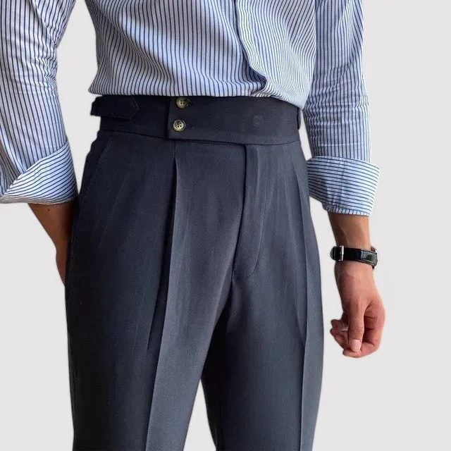 Ancien | Men's Portofino Pleated Trousers