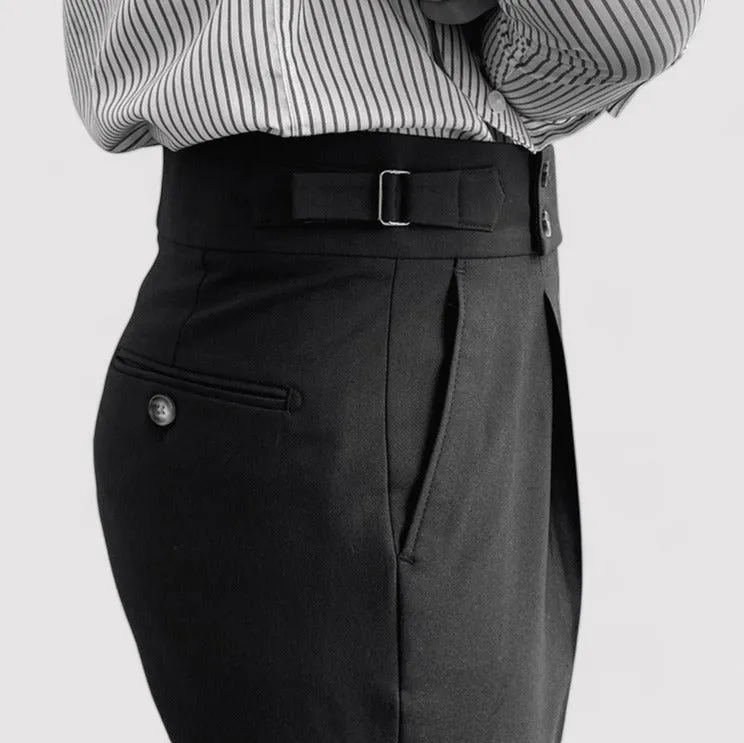 Ancien | Men's Portofino Pleated Trousers
