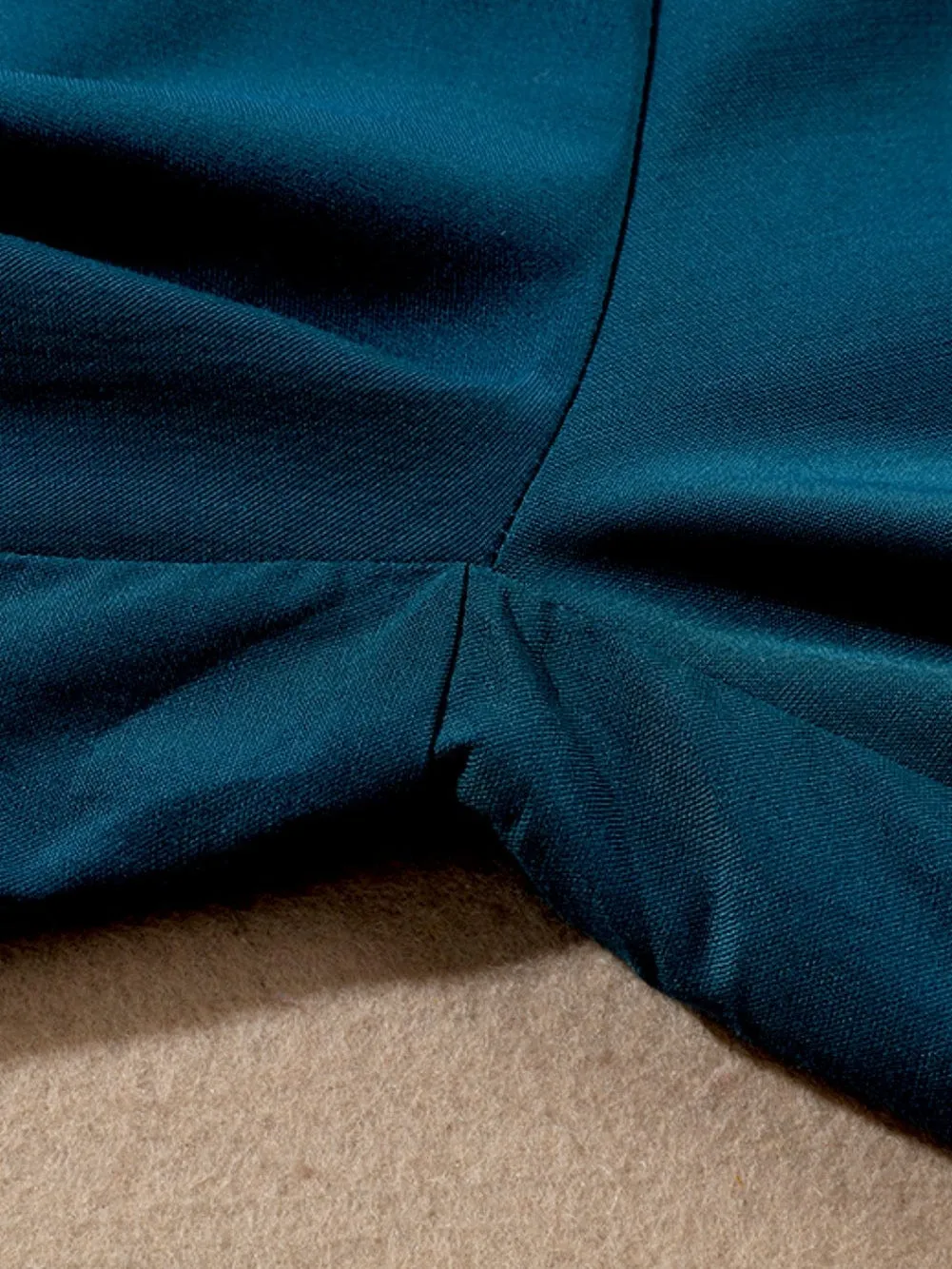 Bohemian Teal Wide Leg Pants