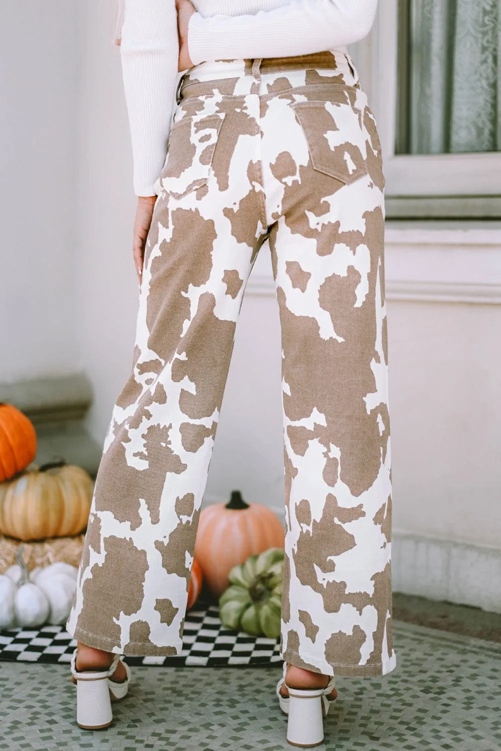 Bohemian Teal Wide Leg Pants