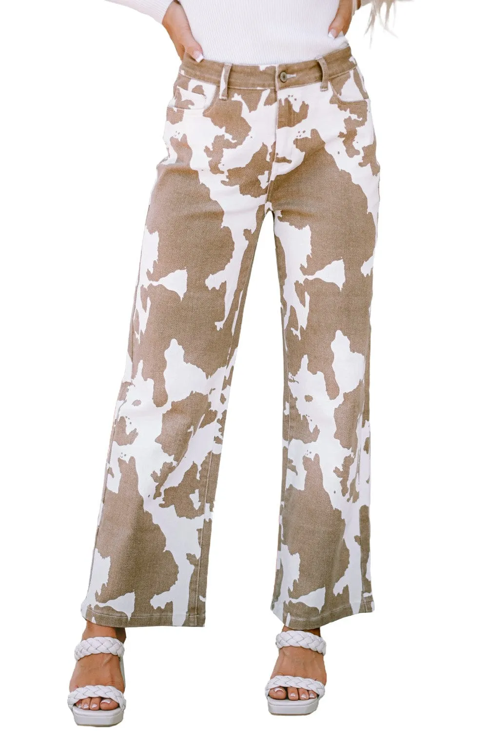 Bohemian Teal Wide Leg Pants