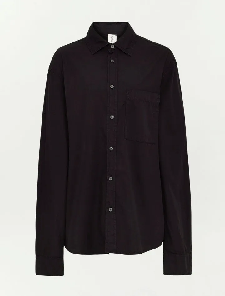 Como Shirt in Obsidian