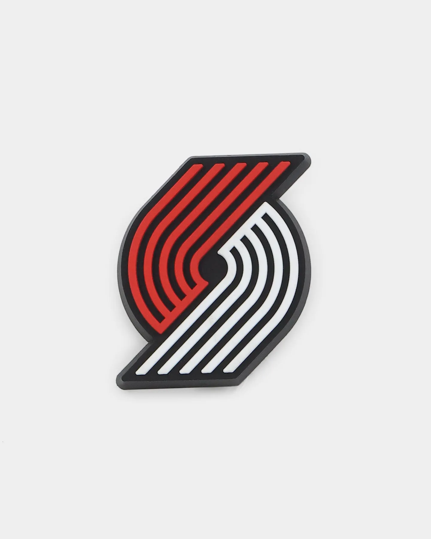 Crocs Portland Trail Blazers Logo Jibbitz Charm Original Team Colours