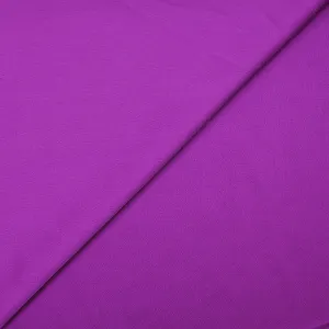 Crêpe satin de polyester uni violet