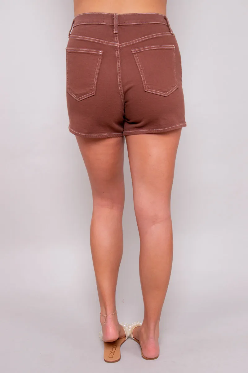 Denim Mom Shorts (medium) - FINAL SALE