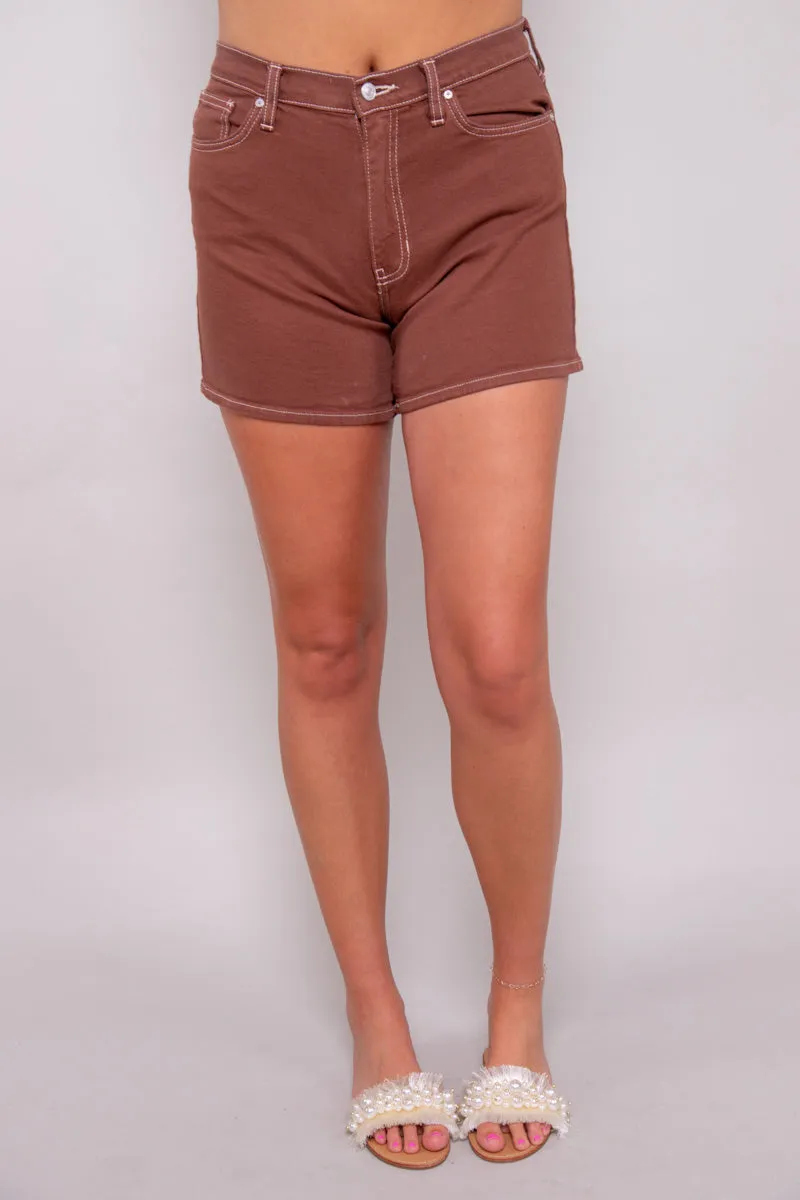 Denim Mom Shorts (medium) - FINAL SALE