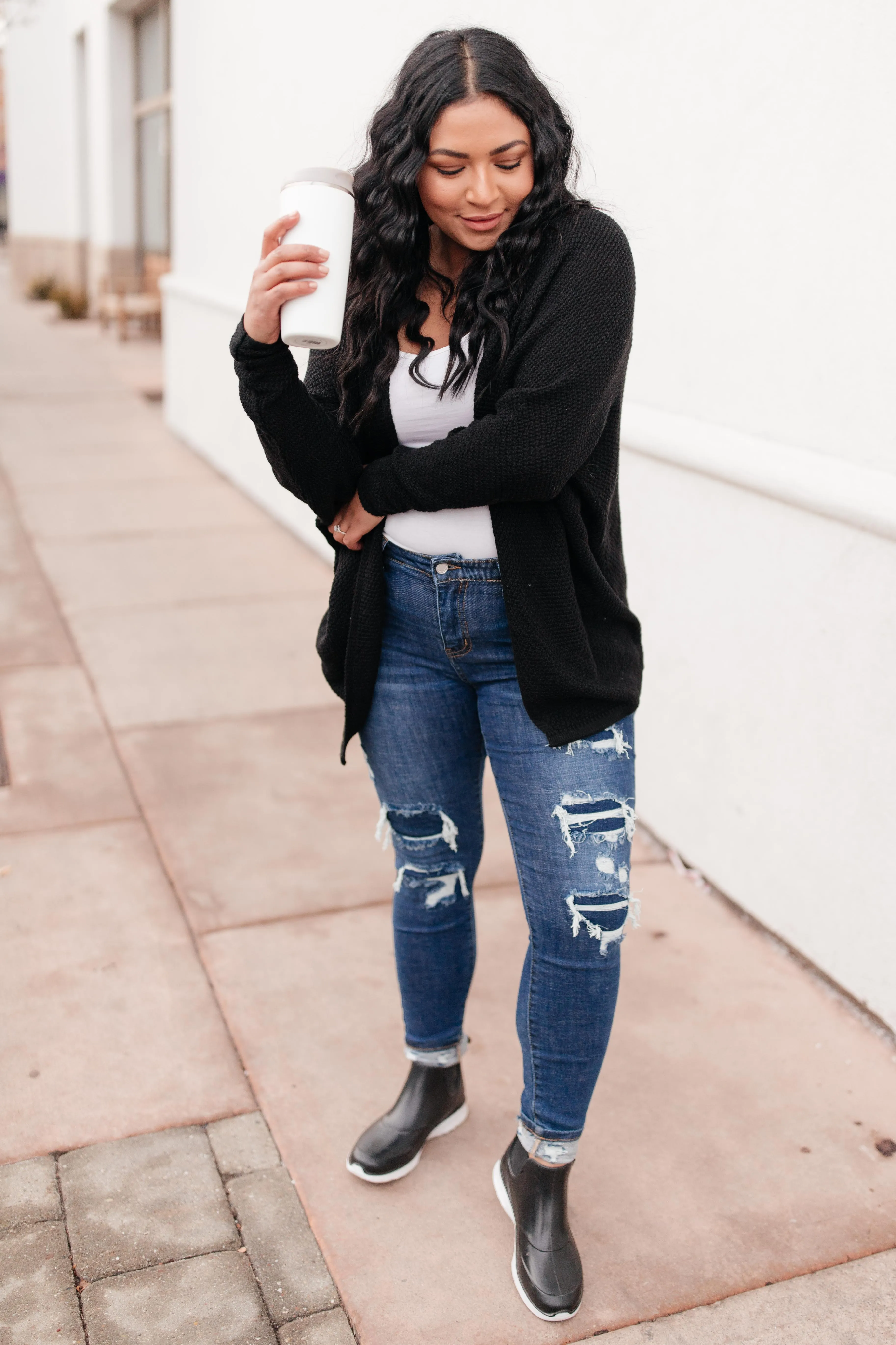 Ellison Cardigan in Black