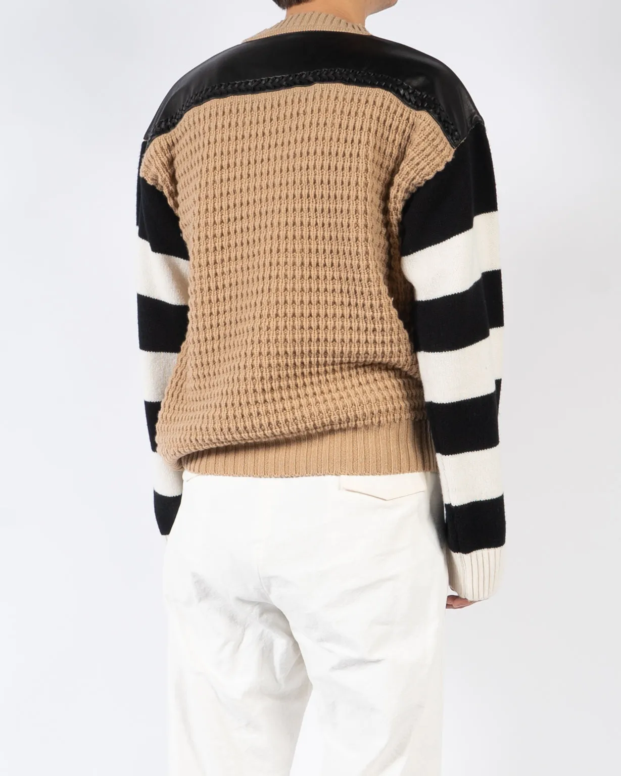 FW19 Brown Contrast Sweater Sample