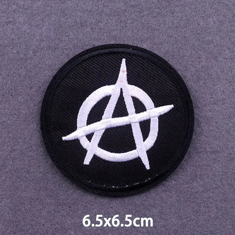 Handmade 3D Metal Band Iron-On Patches – Embroidered Rock & Punk Music Badges for Clothes, Jackets, and Bags