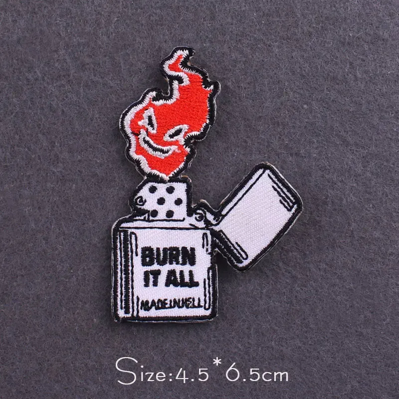 Handmade 3D Metal Band Iron-On Patches – Embroidered Rock & Punk Music Badges for Clothes, Jackets, and Bags