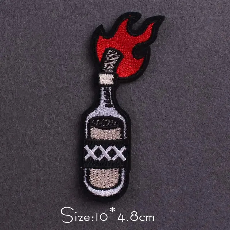 Handmade 3D Metal Band Iron-On Patches – Embroidered Rock & Punk Music Badges for Clothes, Jackets, and Bags
