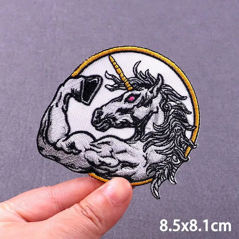 Handmade 3D Metal Band Iron-On Patches – Embroidered Rock & Punk Music Badges for Clothes, Jackets, and Bags