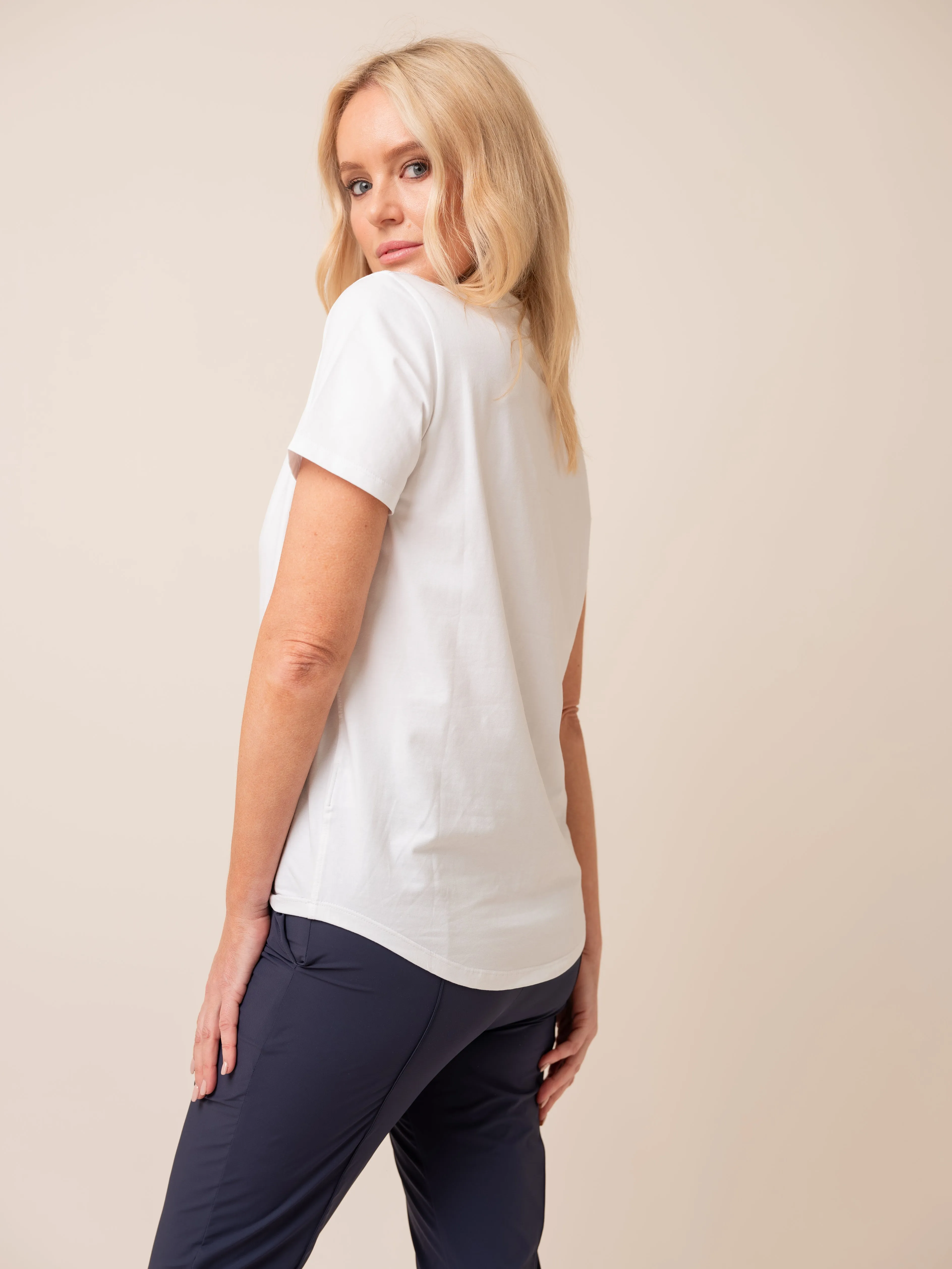 Harpers Emporium Lulu Tee in White