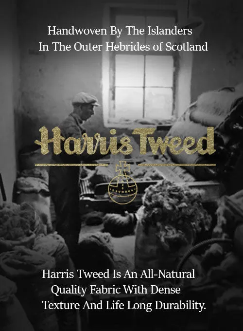 Harris Tweed Forest Green Herringbone Jacket