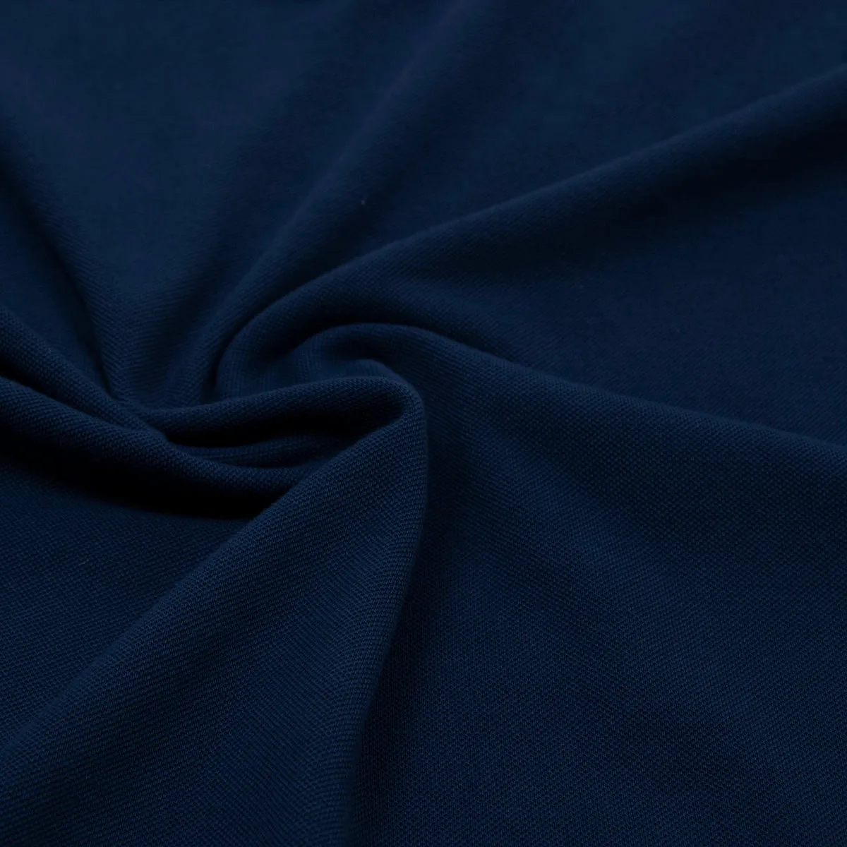 Light Navy 100% Cotton Short Sleeve Polo Shirt