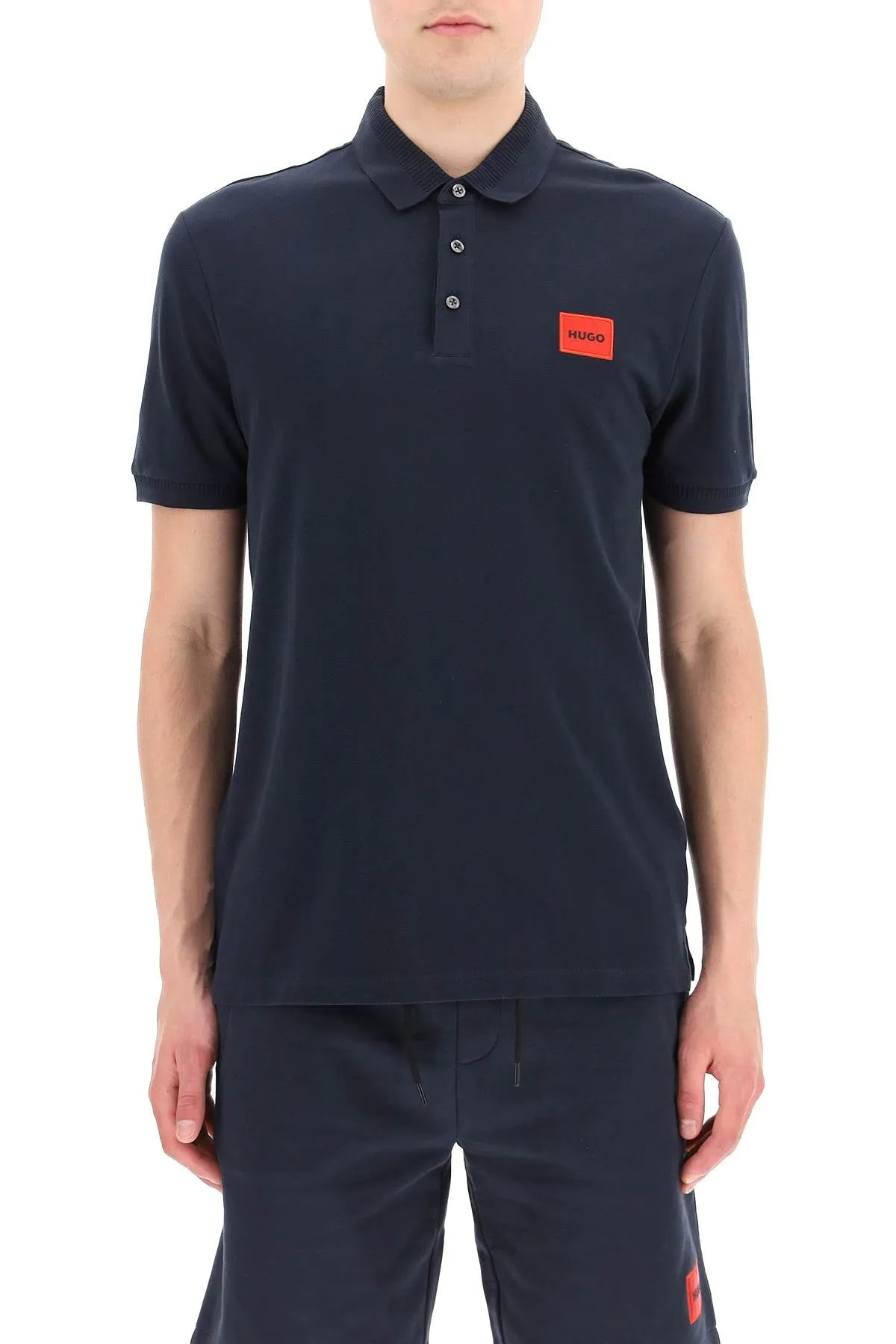 Logo Patch Polo Top