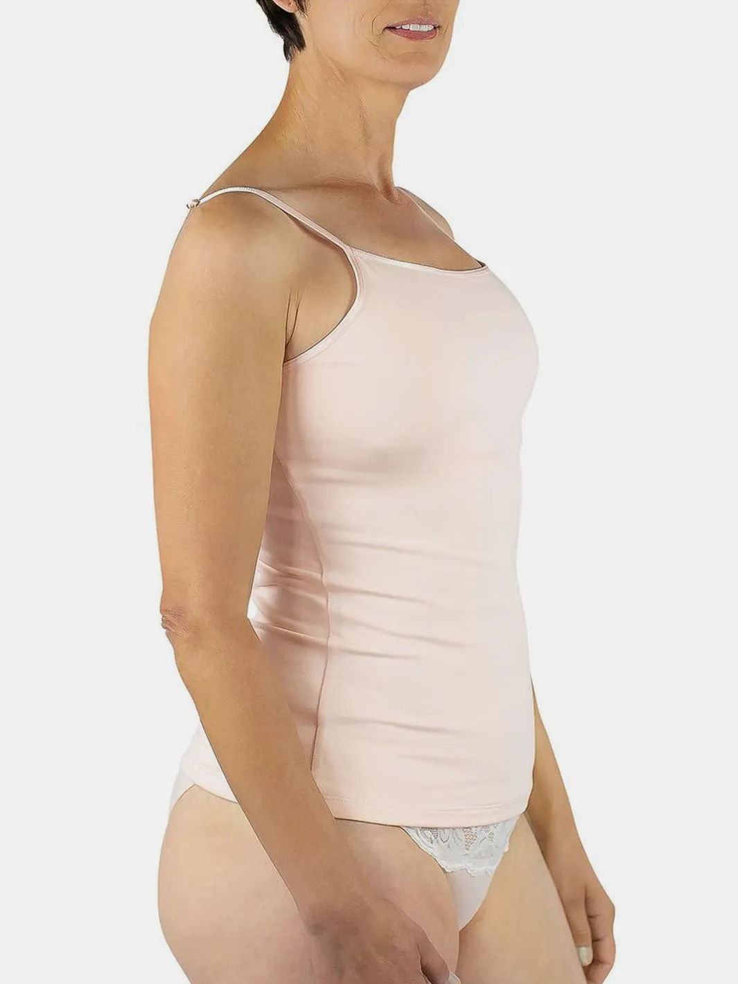 Maia Sustainable Jersey Camisole, Blush