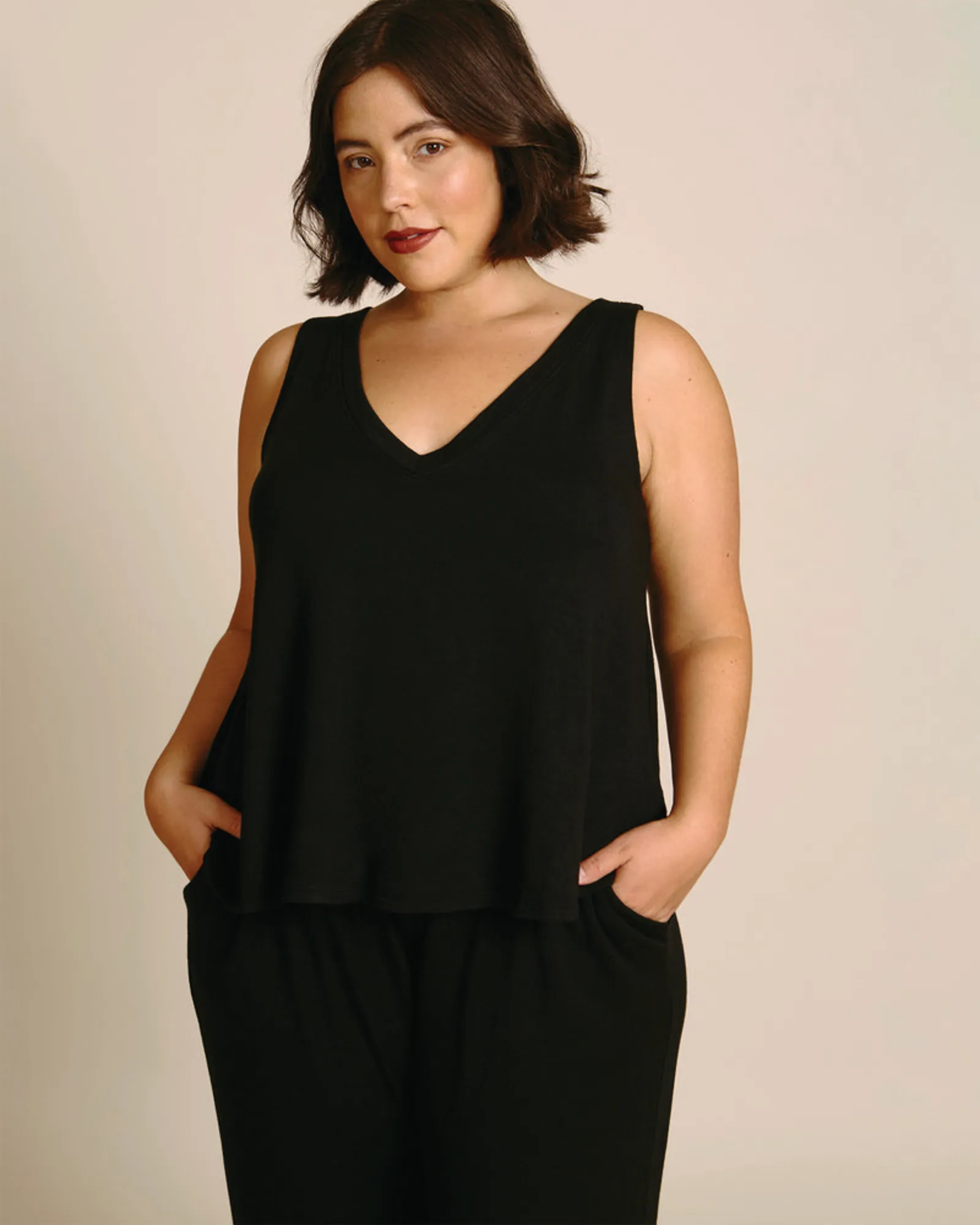 Peyton Tank | Black