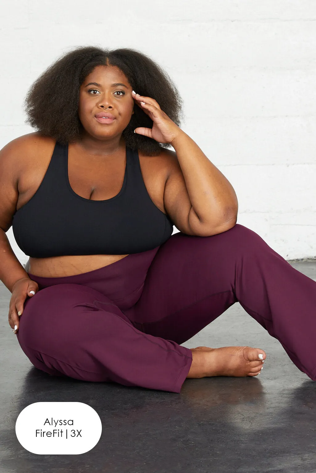 Pocket Flare Leggings - Burgundy - FINAL SALE