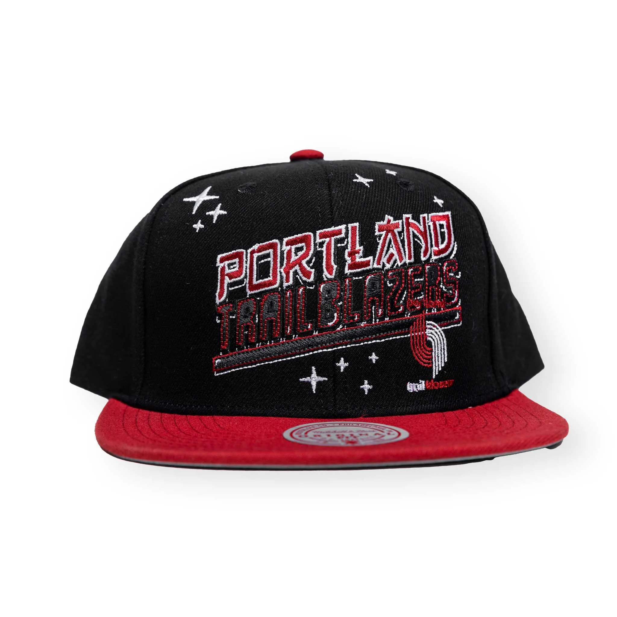 Portland Trail Blazers Mitchell & Ness Anime Script Snapback