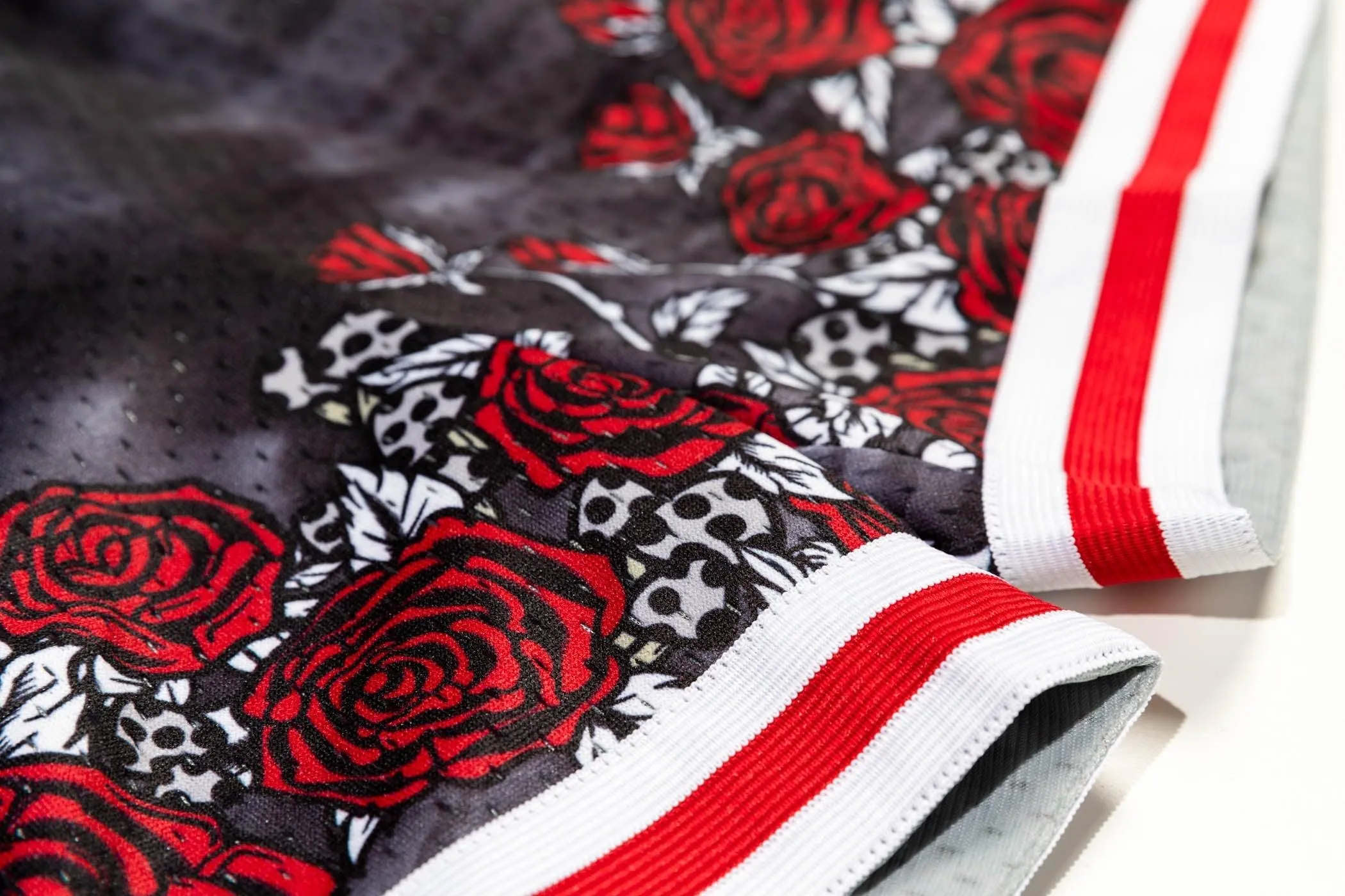 Portland Trail Blazers Mitchell & Ness Women's Energy Psychedelic Shorts
