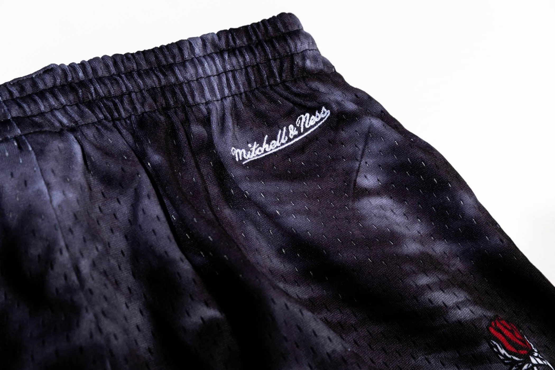Portland Trail Blazers Mitchell & Ness Women's Energy Psychedelic Shorts