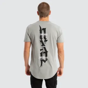 Powered Dual Curved Tee Moon Mist