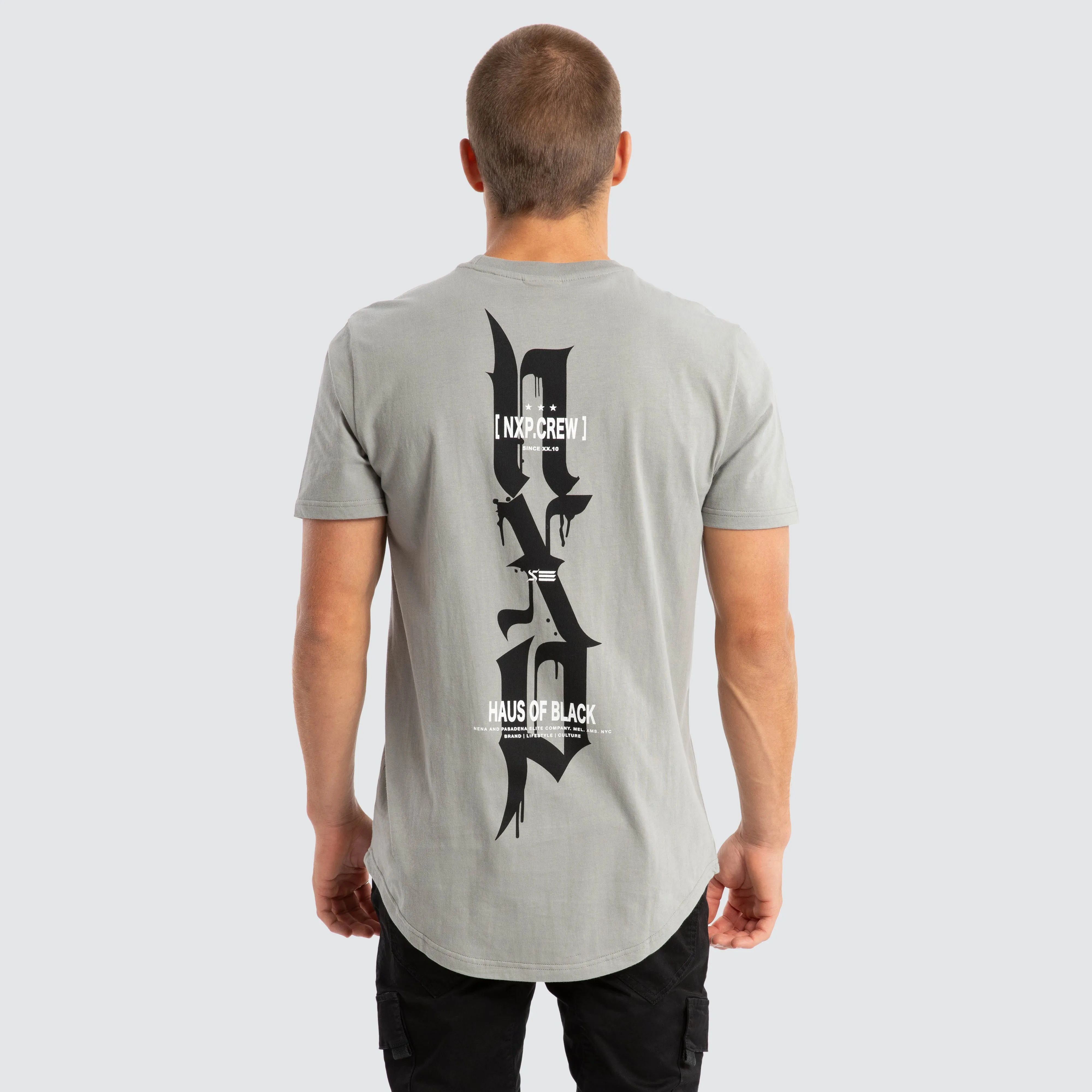 Powered Dual Curved Tee Moon Mist