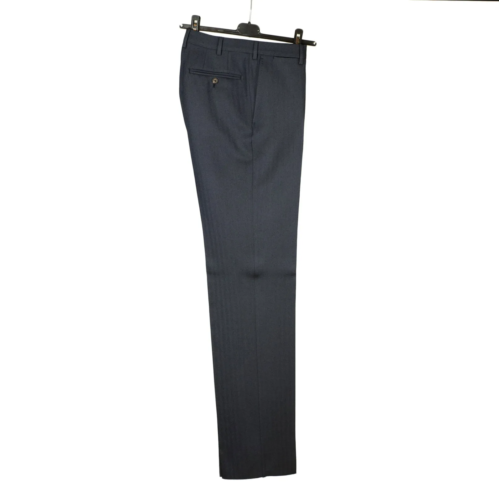 Steel blue herringbone P&B Universal suit, 15/16 oz wool