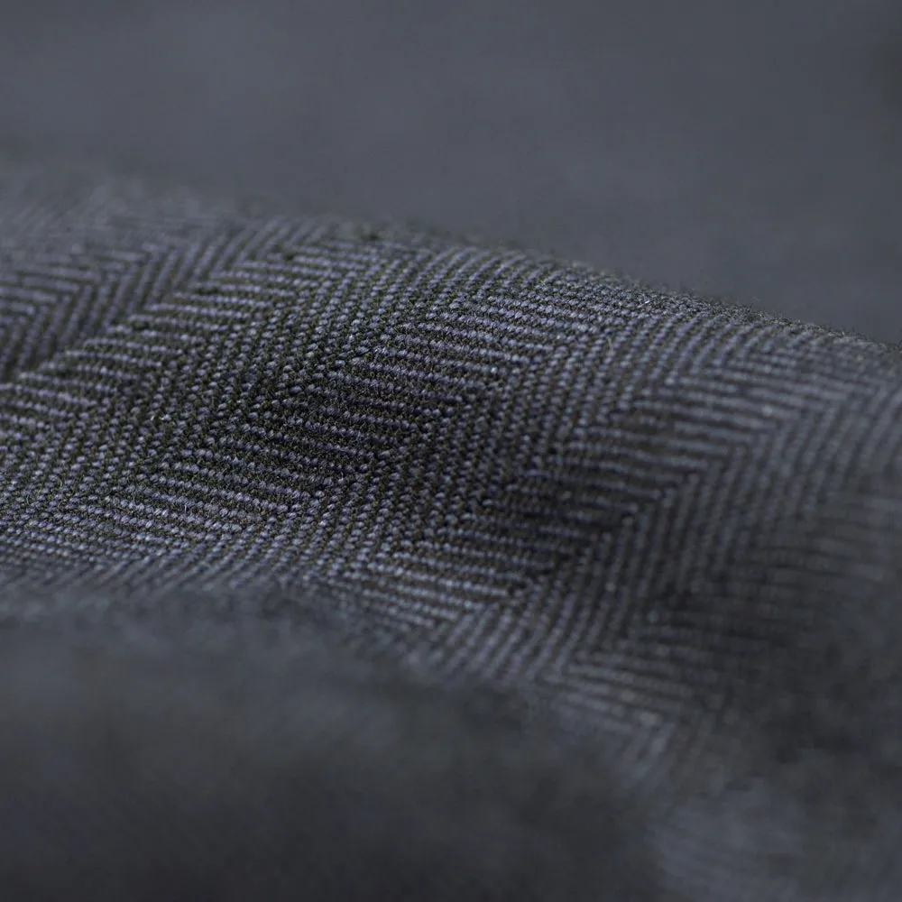 Steel blue herringbone P&B Universal suit, 15/16 oz wool