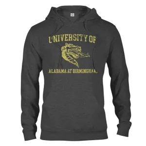 University of Alabama at Birmingham UAB Distressed Retro Logo Hooded Sweatshirt