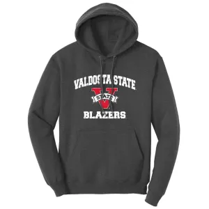 Valdosta State University VSU Blazers Distressed Retro Logo Long Sleeve Hoodie