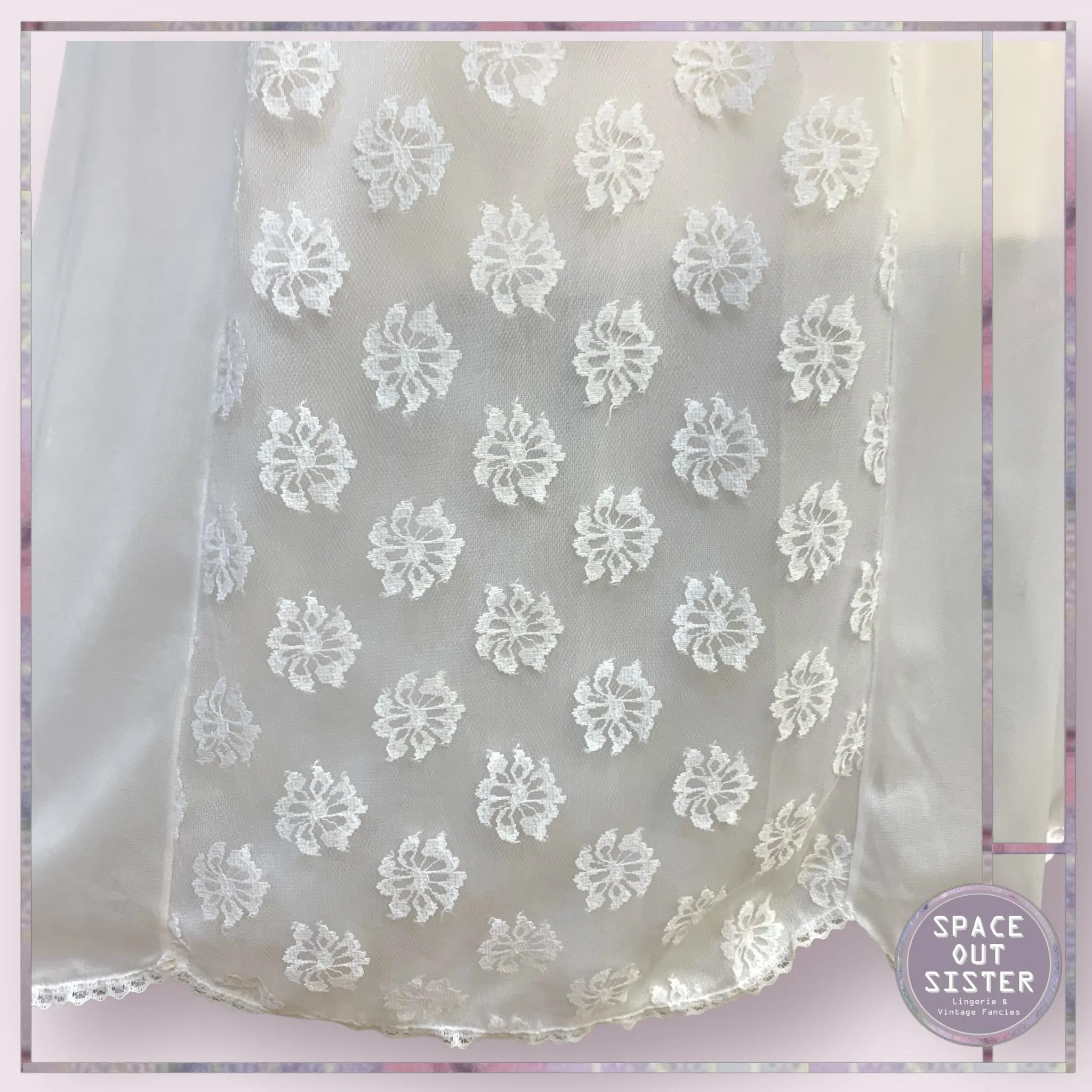 Vintage Margret Floral Slip
