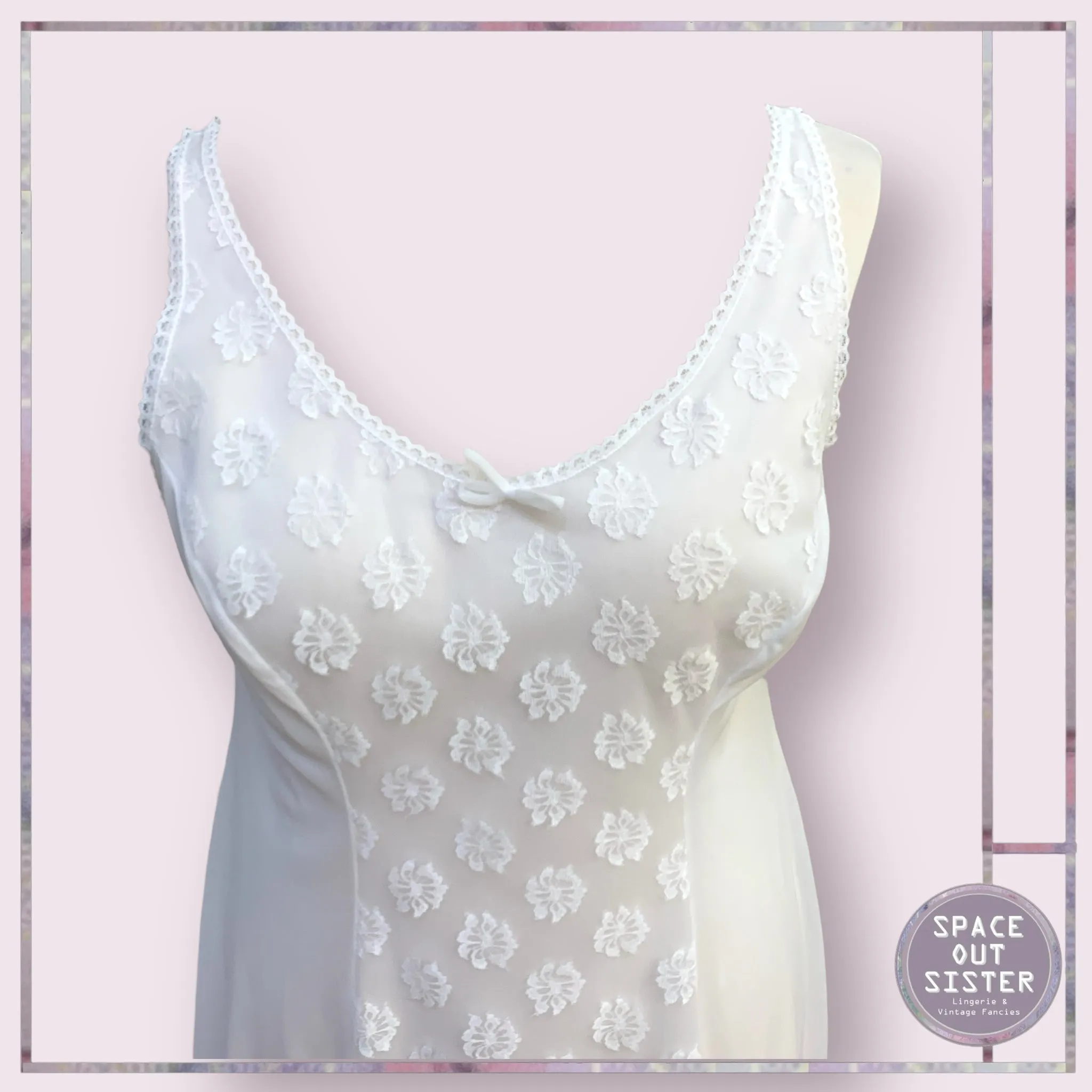 Vintage Margret Floral Slip