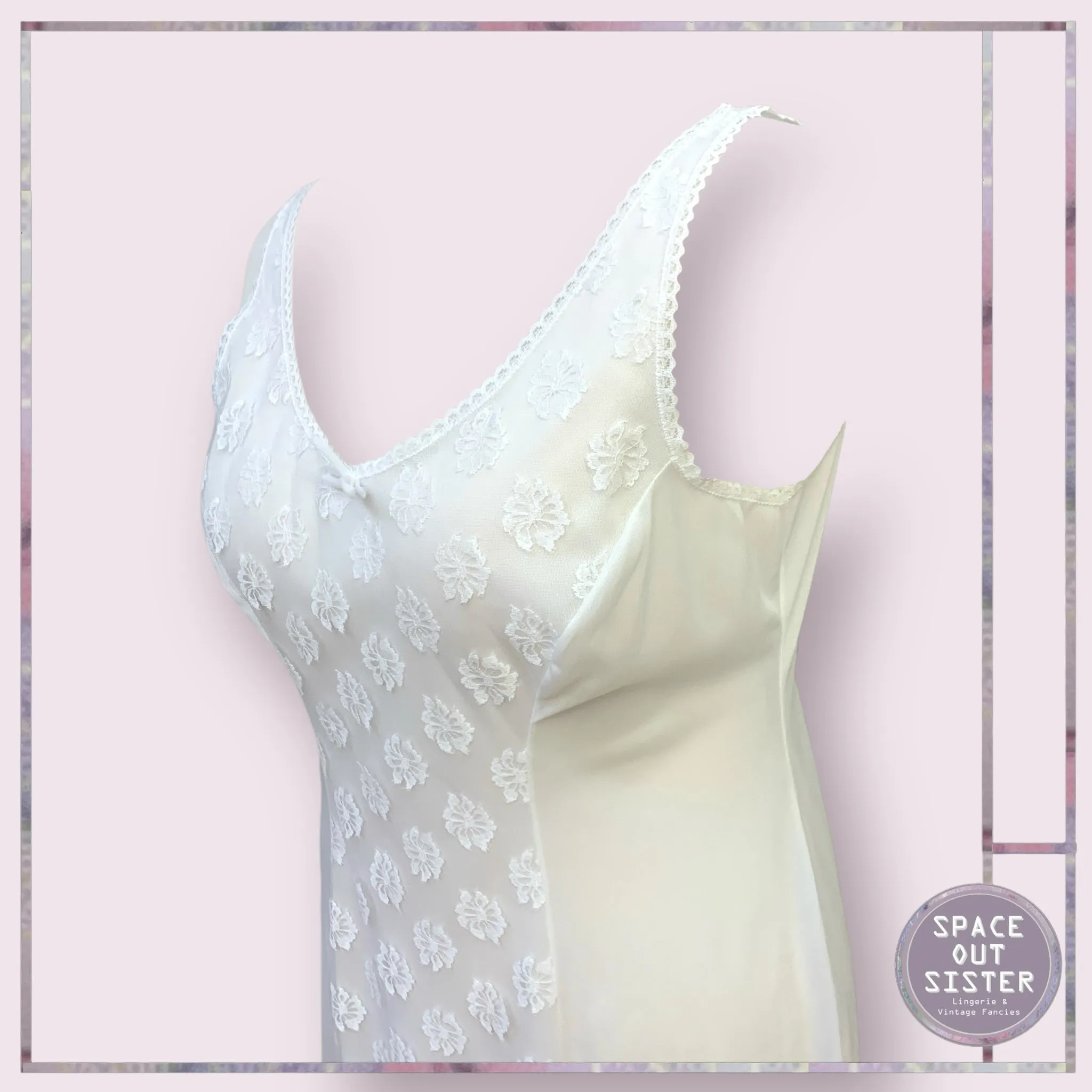 Vintage Margret Floral Slip