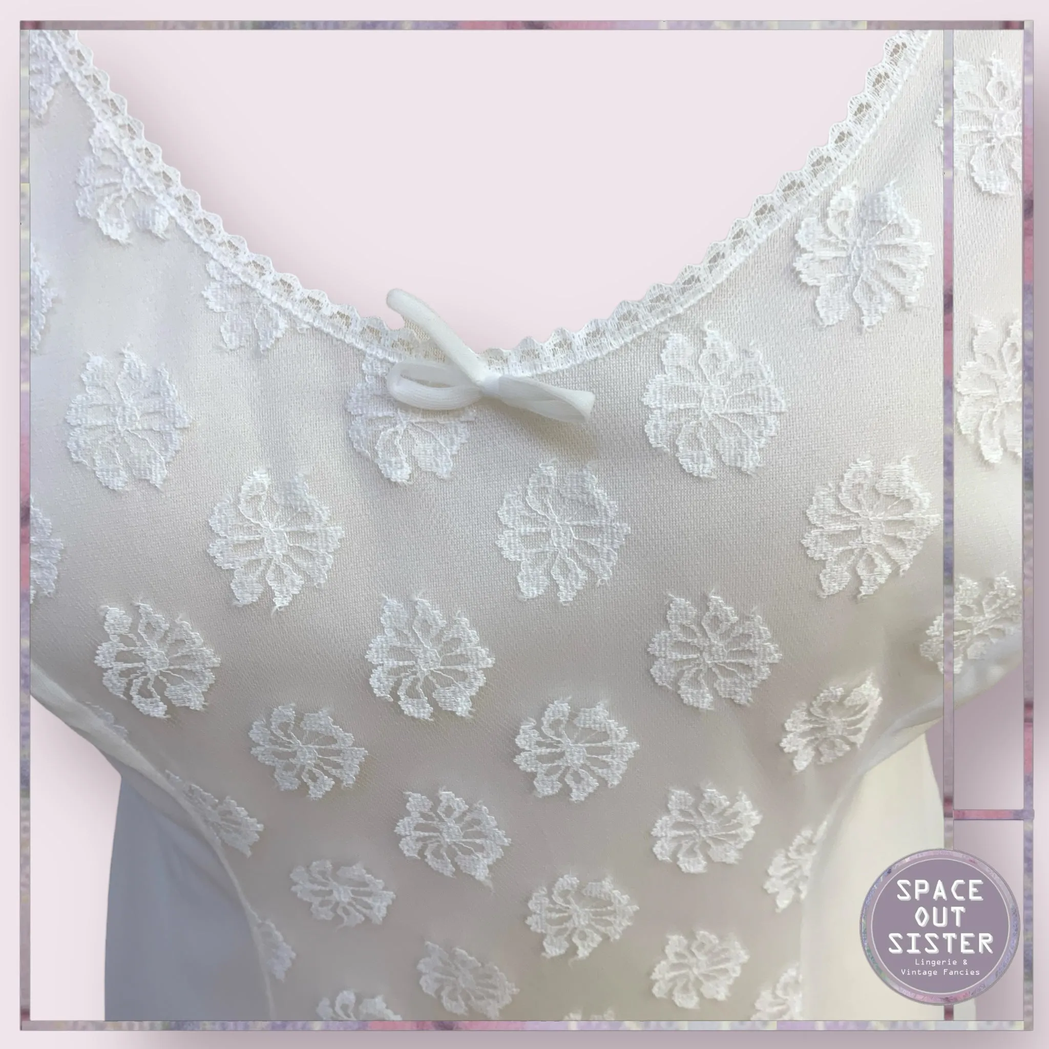 Vintage Margret Floral Slip
