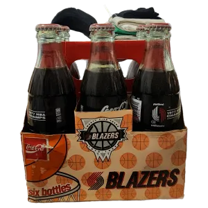 Vintage -" Trail Blazers Coke bottles "-
