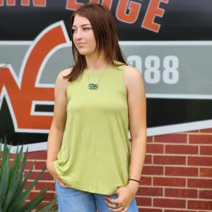 Women's Pale Olive Tank